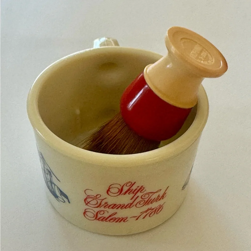 Old Spice Vintage Shaving Cup & Brush Set